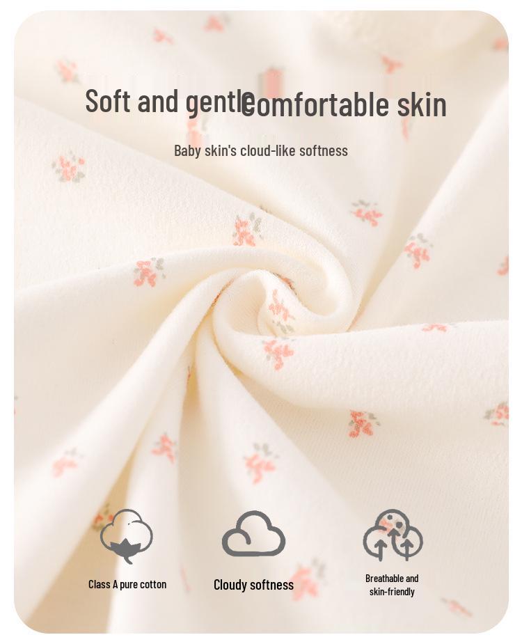 Newborn Pure Cotton Romper: Boneless Crawling Suit for Spring/Autumn