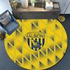 West Brom,Round Area Rug,Carpet Rug for Living Room Bedroom Sofa Playroom Decor,Non-slip Floor Mat