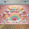 1 festival celebration background banner party supplies wall decoration perfect for home decoration