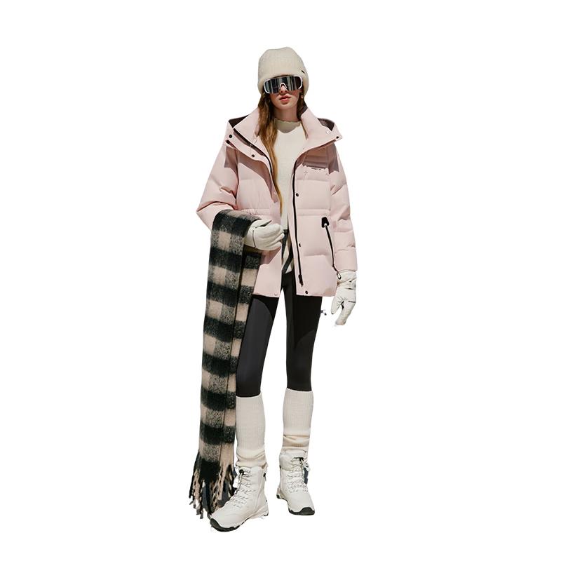 Women's Hooded Duck Down Parka Jacket