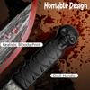 Halloween Blutiges Metzgermesser Requisite Gruseliges Plastik Slasher Hackmesser Requisiten für Halloween Spukhaus Kostümzubehör