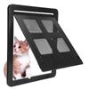 Mesh Screen Pet Screen Door Closable Opening Self Pass Through Dog Screen Gate Adjustable Frame Lightweight Frame Cat Flap Door