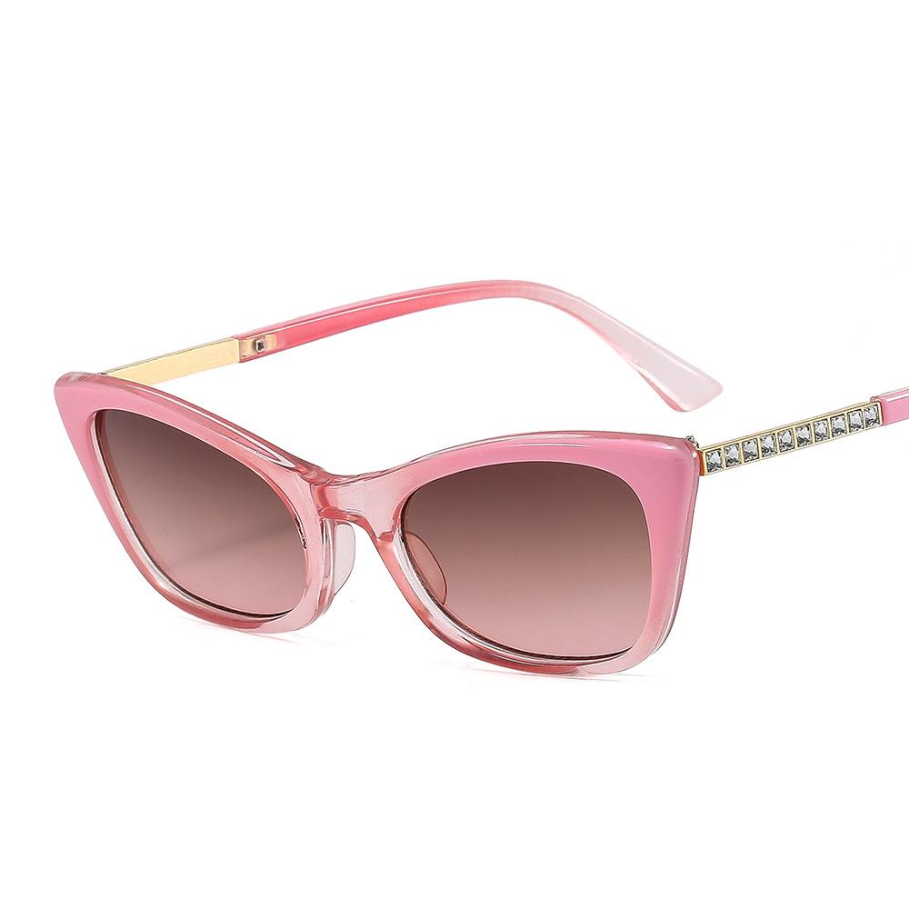 Ready To Ship Cheap Sun Glasses Colorful UV400 Lenses Shades Cat Eye Trendy Fashion Women Sunglasses 2024