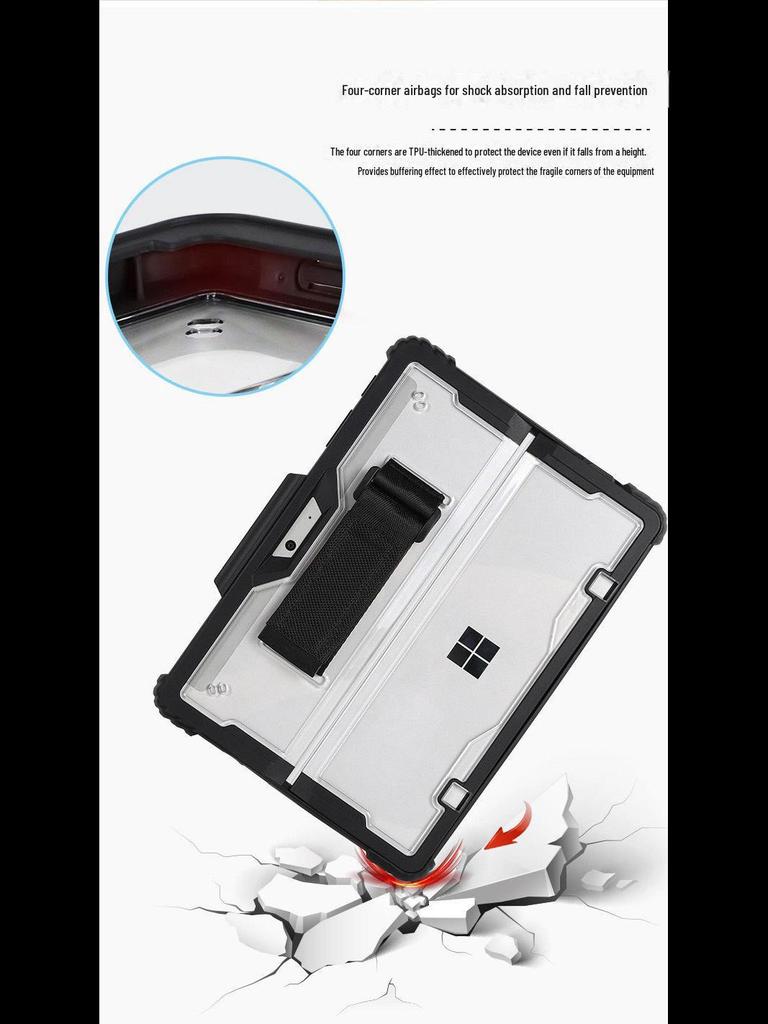 "Transparent Protective Cover for Microsoft Surface Pro 9/10/11 Tablet"