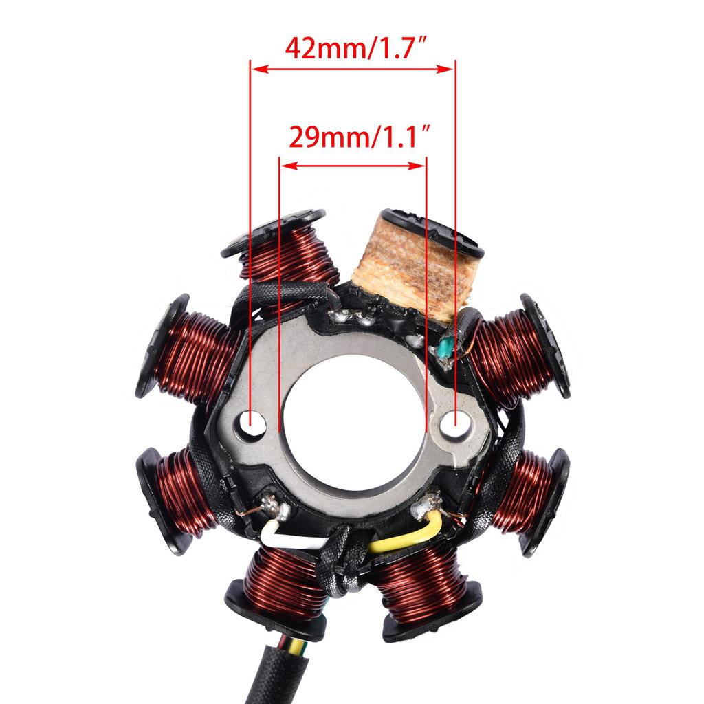 8-Coil 5-Wire AC for GY6 125cc ATV Scooter