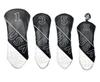 Golf head driver wood utility UT H cover, cover, cover, cover, cover, 4-piece set, No. 1, No. 3, No. 5, No. (Black, No. 1, 3, 5, H, 4-piece set)