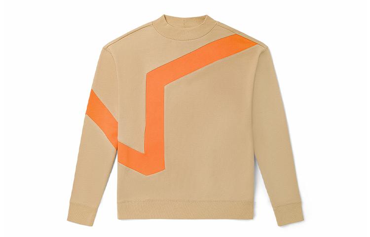 Vans Sweatshirts Unisex Khaki Crew Neck Moderate Regular VN0A54NC7UE XL