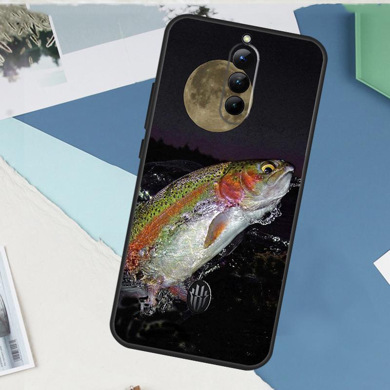 Trout Fish Fishing For Nubia Red Magic 10 Pro Plus 6 7 6S 7S Pro 5G 6R RedMagic 8S 9S 9 8 Pro Plus Phone Case