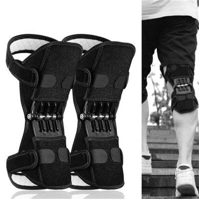 1Pair Knee Support Brace Pads Booster Joint Lift Squat Sport Power Spring Force