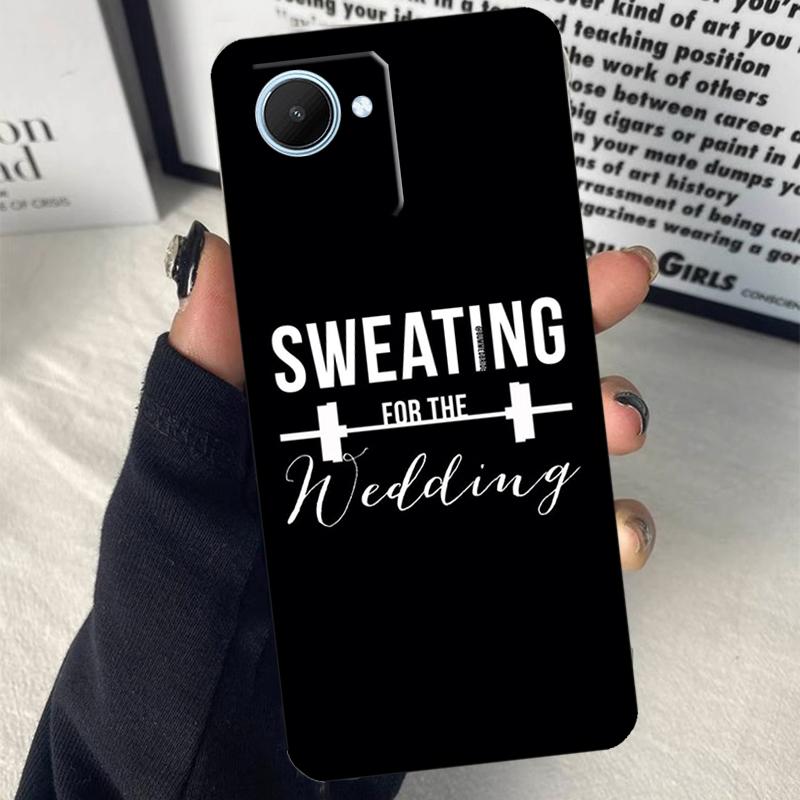 Bodybuilding Gym Fitness For Realme GT7 Pro GT6 C67 C65 C63 C61 C55 C53 C51 C71 C75 10 11 12 13 14 15 Pro Plus Case