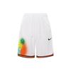 Basketball Shorts Men's White Moderate Straight Fit Pants DJ5214-100
