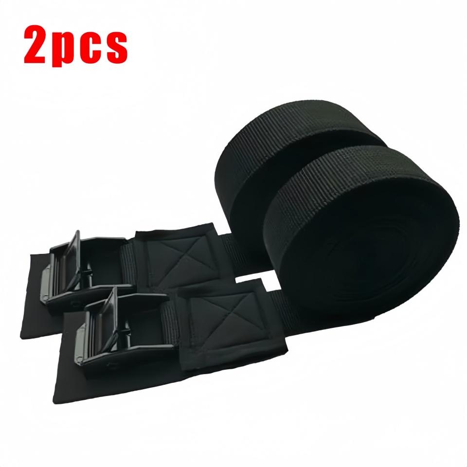 Secure Your Load in Seconds: 2-Pack Quick-Release Tie-Down Straps for Cars, Motorcycles, and Gear