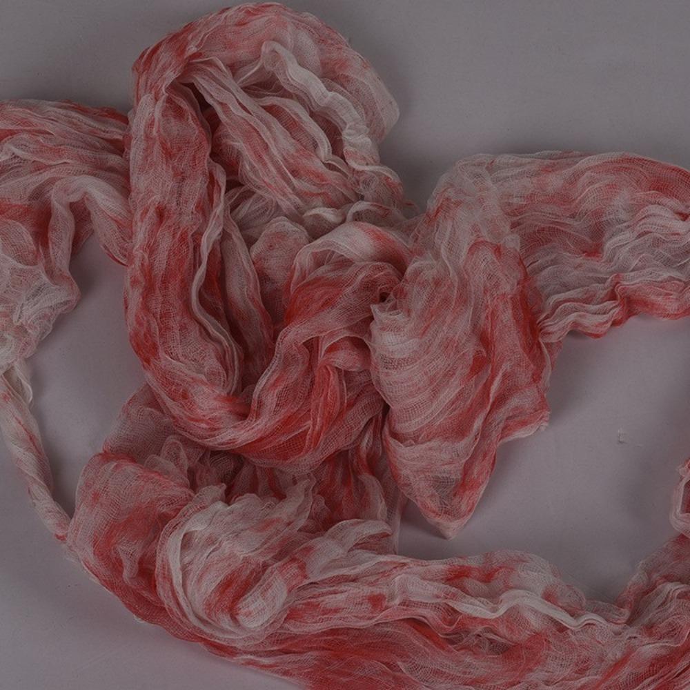 Halloween with Blood Cloth Hanging Blood Palm Cloth Bar Haunted House Secret Room Scary Atmosphere Venue Decoration Props