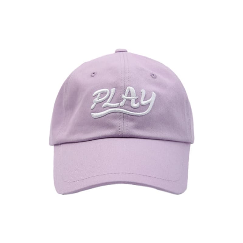 

PLAYIAN Play Embroidery Point Ball Cap - VIOLET FREE