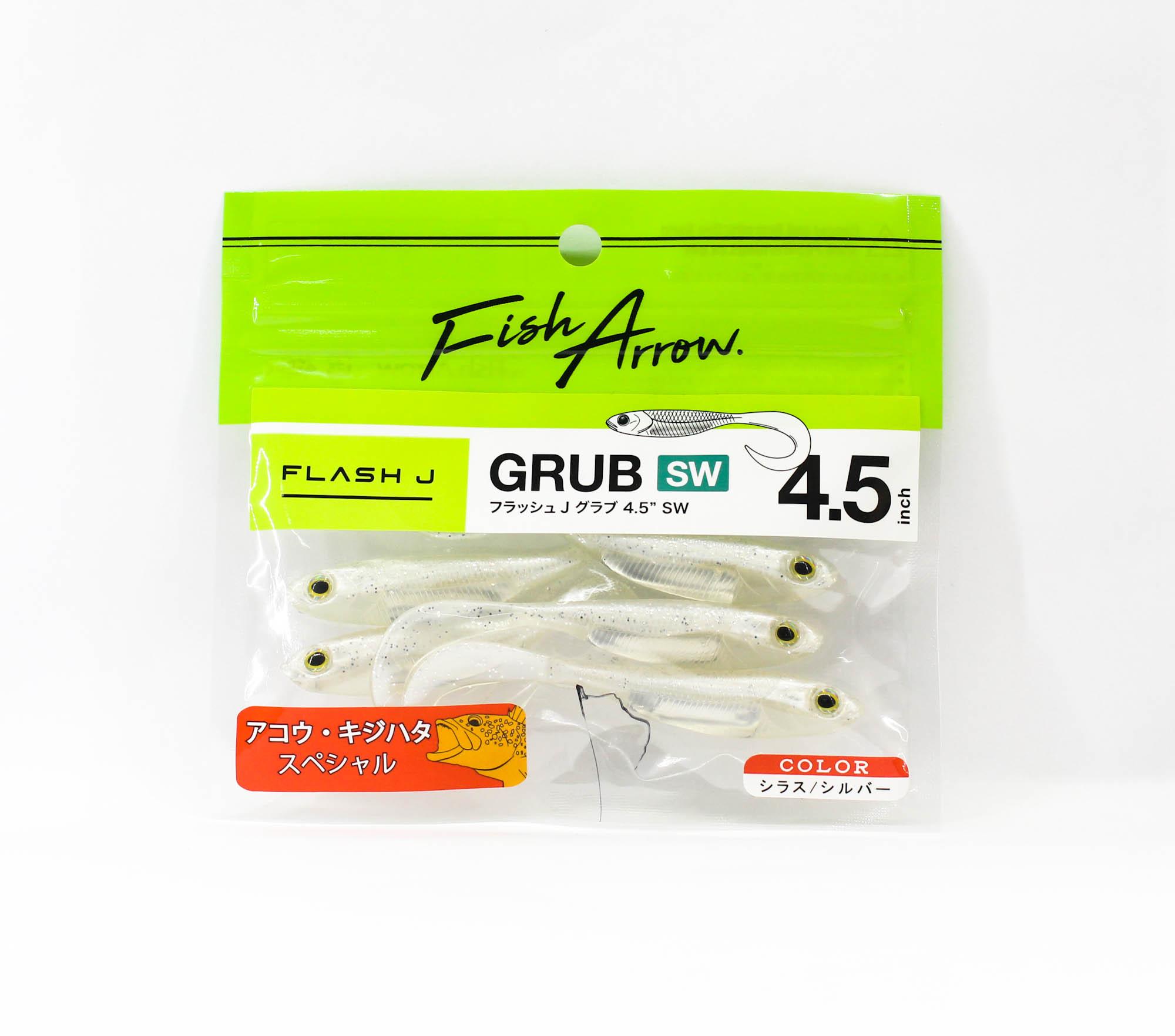

Мягкая приманка Fish Arrow Flash J Grub SW 4,5 дюйма, 5 шт. в упаковке #100 (0011)