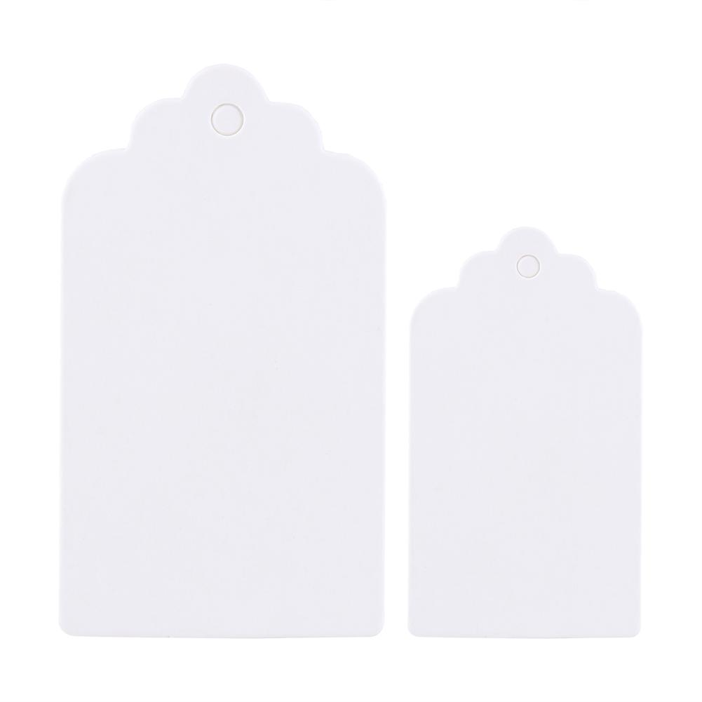 

100x Пустые крафтовые бумажные бирки Подвесные бирки Свадебная вечеринка Сувенир Этикетка Цена Подарочные карточки