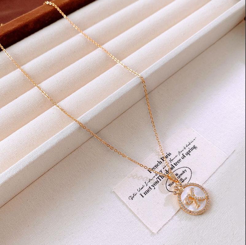 Baroque Water Drop Pearl Fringe Necklace Temperament Collarbone Chain French Retro Necklace Women