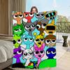Cartoon S-Sprunki Blanket Soft And Comfortable Nap Blanket Suitable For Iiving Room Office Bedroom Warm Birthday Home Kid Gift