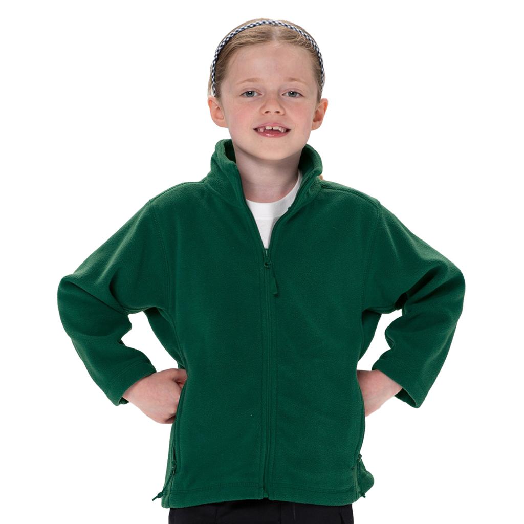 Jerzees Schoolgear Childrens Full Zip Outdoor Fleece Jacket
