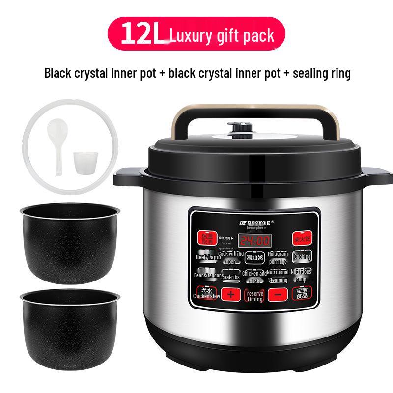 Hemisphere Large Capacity 17L Electric Pressure Cooker for Catering and Household Use