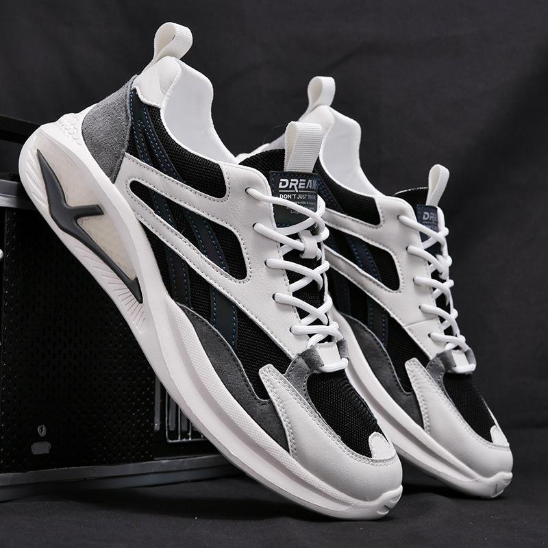 Herrenmode Freizeitschuhe Atmungsaktives Mesh Basketball Sneakers Outdoor Laufen Tennis Sportschuhe Plus Size