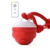 Electric Dog Ball Toys Automatic Rolling Ball with Rope Rechargeable Interactive Dog Toys Squeaky Dog Toy for Medium Small Dogs