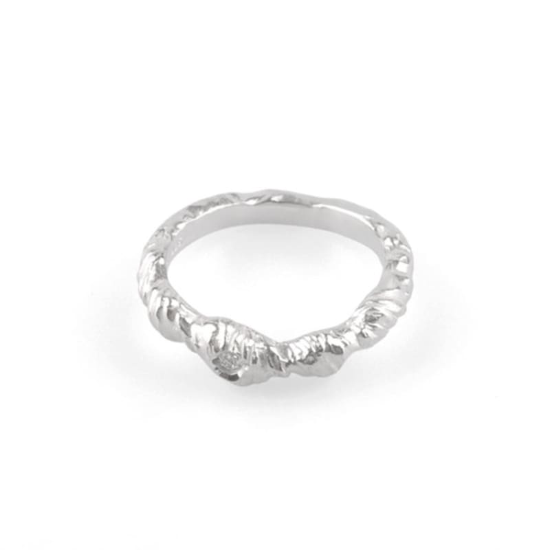 

BOLDIERE [Lab grown diamond] Textured ring_ R33 No. 11