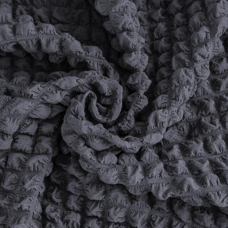 Plaid Seersucker Skirt Elastic Stretch Sofa Cover for Living Room 1 2 3 4 Seat Armchair Cover L Shape Couch Covers for Sofa