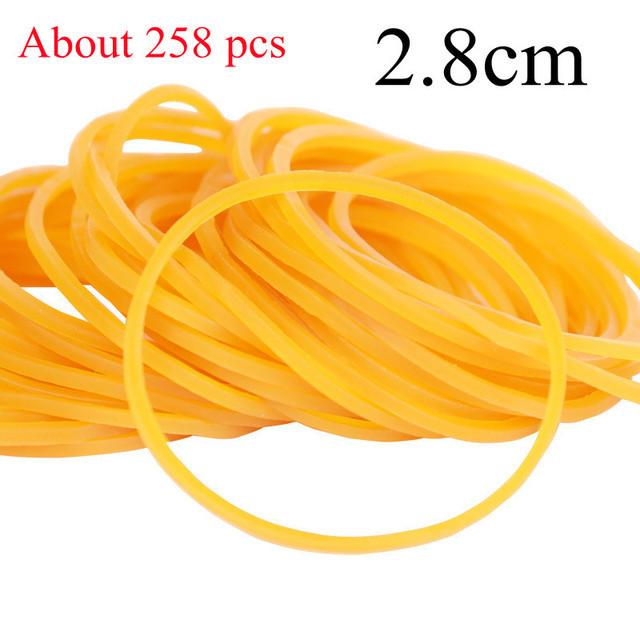 50G Elasticity Various Size Tapes Adhesives Fasteners Strong Elastic Rubber Bands Office Students School Stationery Supplies