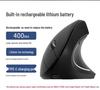 Ergonomic Bluetooth Rechargeable Wireless Mouse for Office & Home