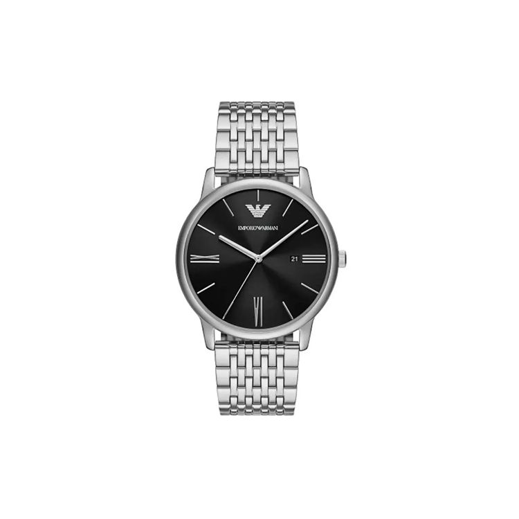 

Годинник Emporio Armani Кварцовий Механізм Ремінець з Нержавіючої Сталі 42 мм Чорний Циферблат Чоловічі годинники Срібний AR11600-CLG Exclusive Storage Bag 1 Pc (Random Color)
