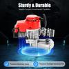 49cc 2 Stroke Pull Start Engine Motor Kit Single Cylinder Air Cooled for Pocket Bike Mini Dirt Bike Motorcycle Red Grey