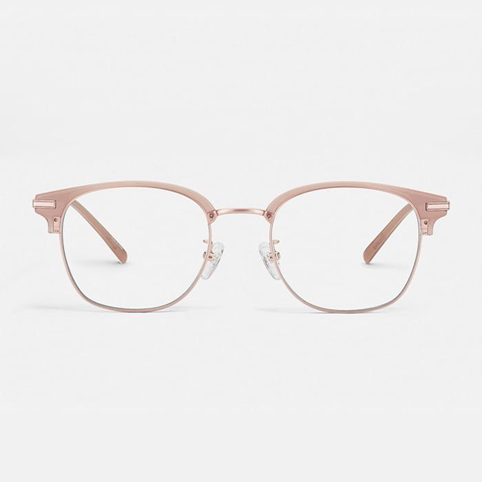 Byumaeb Cloud 2_Full Titanium Transparent Bottom Gold Square