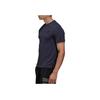 Adidas Bar Tech Tee Round Neck Short Sleeve T-Shirt Men Tops Navy-Blue GR7101