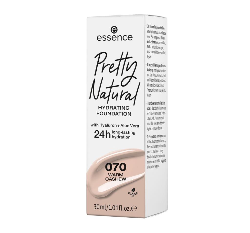 

Essence Pretty Natural Fondöten 070 Warm Cashew