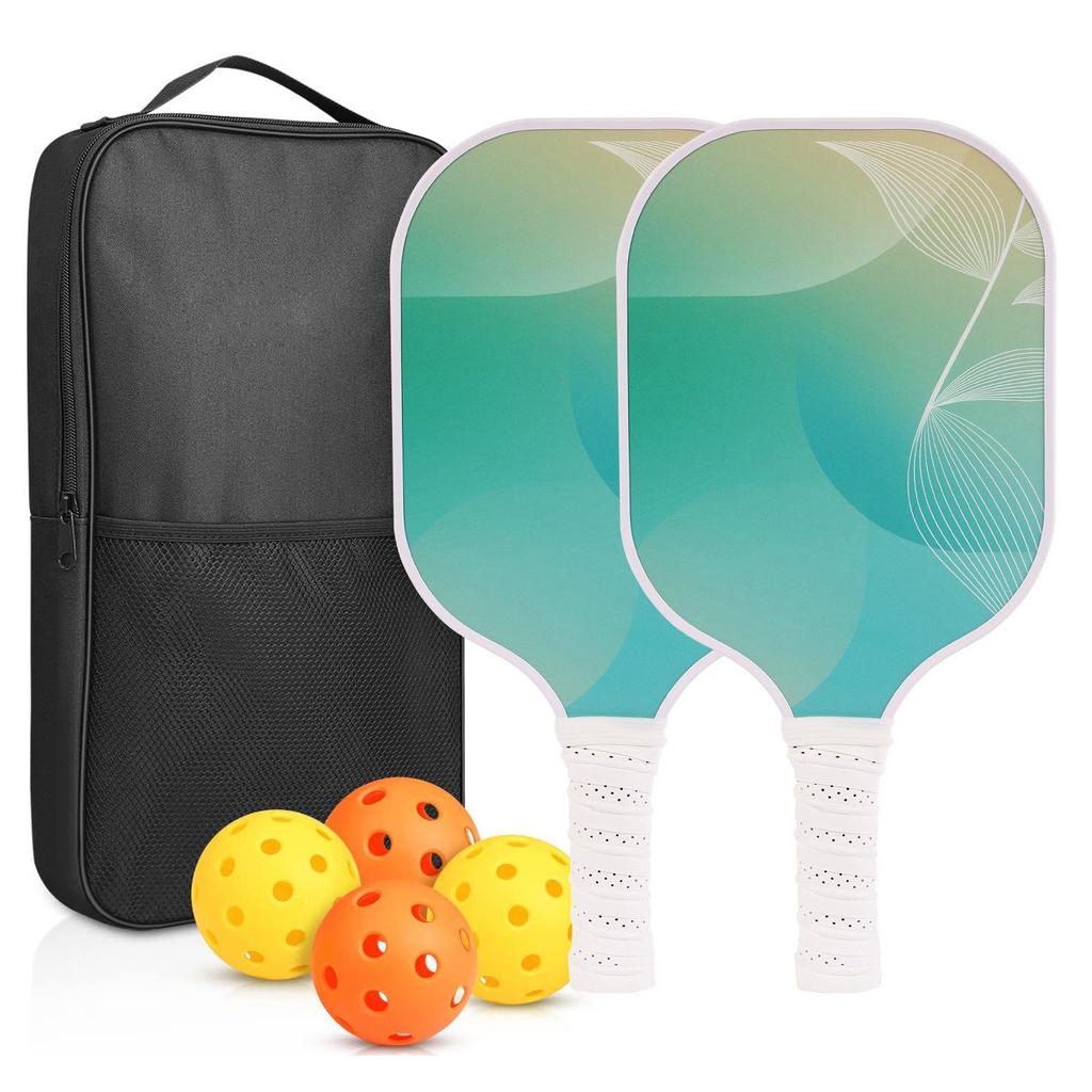 Pickleball-Schläger aus Kohlefaser-Wabenstruktur für Outdoor-Sportarten