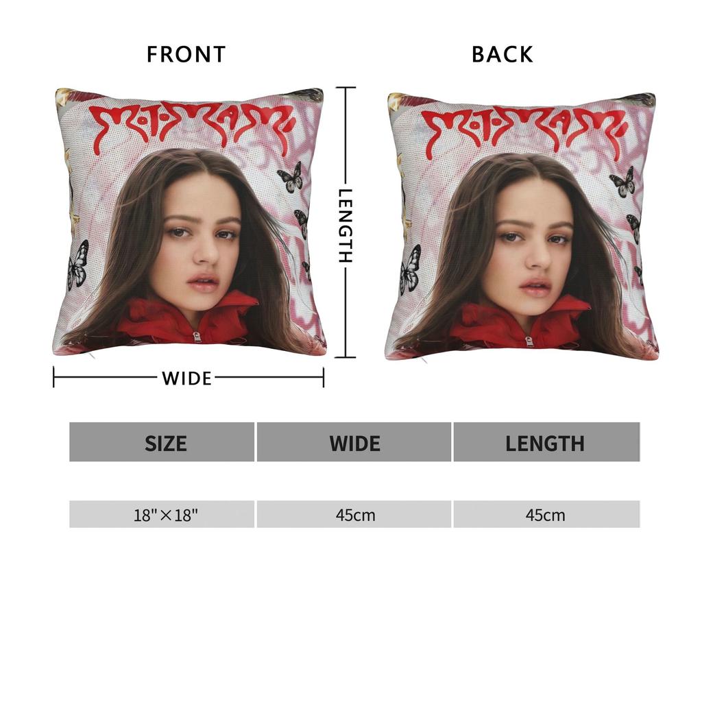 Pillow Cover Rosalia Lux Retro Trendy Pillow Case For Living Room Chair Pillowcases