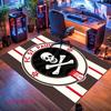 St. Tappeto con logo Pauli per Soggiorno Camera da Letto Casa Decorazione Divano, Tappetino Antiscivolo per Giochi Bambini
