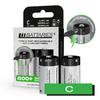 LiiBattaries POWERFUL BATTERY LITHIUM-ION BATTERY C USB-C 2pcs 3000mAh