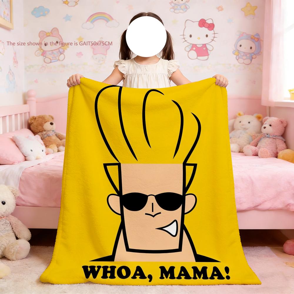 

Blanket J-Johnny For Soft Throw Blanket for Picnic Bed Sofa B-Bravo Cartoon Home Bedroom Cozy Warm Comfortable 75x90cm