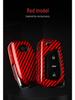 True Carbon Fiber Key Shell Cover for Toyota Highlander, Levin, and Corolla Folding Key