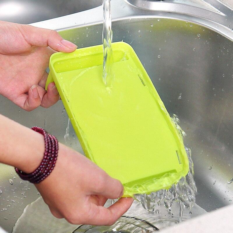 1pc Multifunktions Durable Küche Kunststoff Messer Ständer Halter Lagerung Entwässerung Besteck Rack Organizer