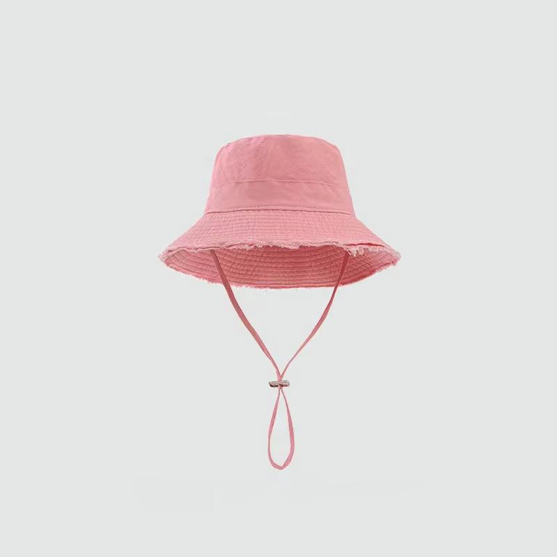 Women Summer Wide Brim Sunshade Bucket Hat Soft Tassel Brimmed Foldable Fisherman Caps Lady Girl Outdoor Beach Travel Sun Protection Hats