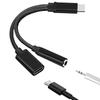 Phone   Adapter Type C To 3.5mm   Earphone Adapter 2 In 1 Converter for XiaomiCelsiusHuawei