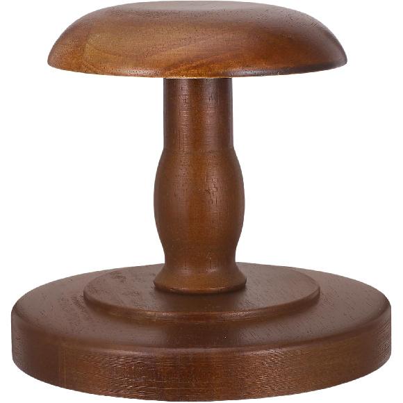 Деревянная стойка для демонстрации шляп, Винтажный держатель для шляп, Отдельно стоящая настольная стойка для шляп, Антикварный держатель для шляп, Стойка-подставка для шляп, Стойка для демонстрации грибовидных шляп для париков, кепок, шляп