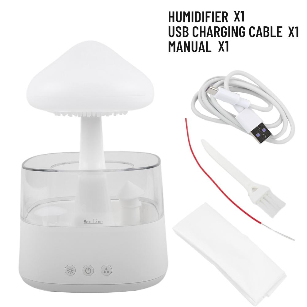 Humidifier 2-in-1 2.4MHz 450ml Bottle Capacity 5v 2A Abs+plastic