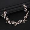 Handmade Crystal Flower Headband Tiaras Hairband for Women Bride Queen Party Wedding Bridal Hair Accessories Jewelry Band Gifts