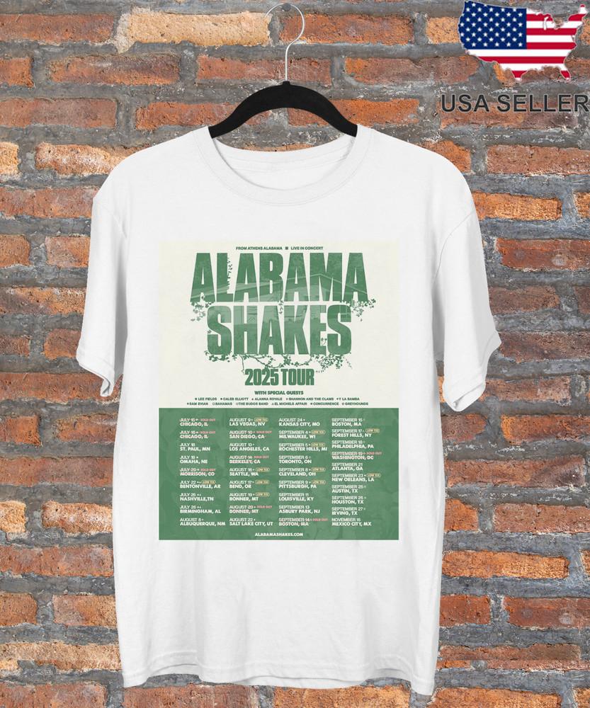 

Alabama Shakes take over summer 25 TOur T Shirt Unisex T-Shirt XL