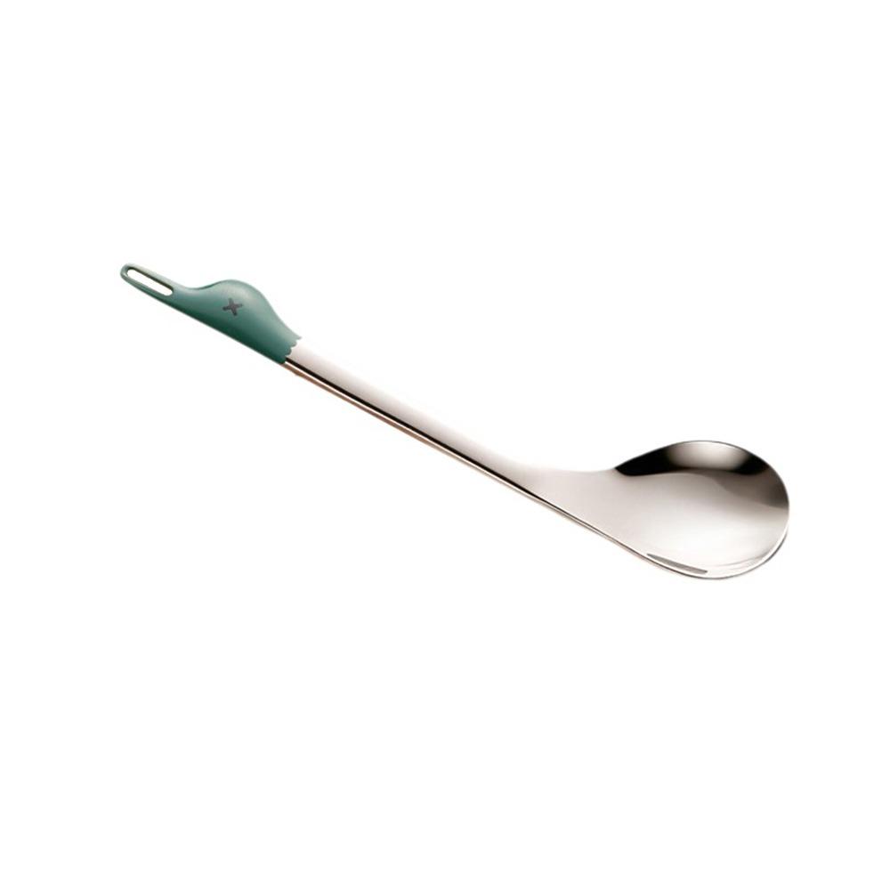 Duck Shape Watermelon Spoon Stainless Steel Dessert Spoon Creative Coffee Spoon  Drink Stirring