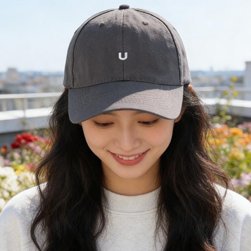 Fashion Hat U trendy brand hat men's summer men's cap baseball cap spring and autumn casual trend sunshade sun protection hat women